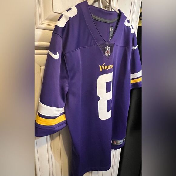 NIKE Minnesota Vikings BRADFORD #8 Jersey Man’s size L - Picture 6 of 13